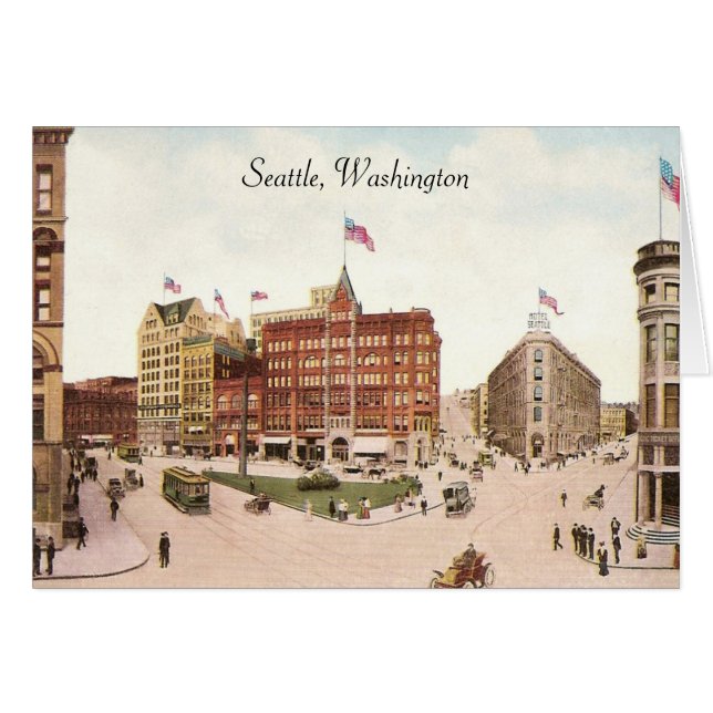 Vintage Seattle (Front Horizontal)