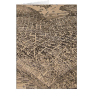 Vintage Seattle Heart Map (1905)