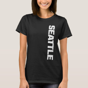 Vintage Seattle Home City Pride Varsity Seattle T-Shirt