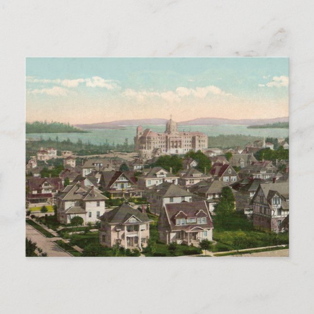 Vintage Seattle Postcard (Front)