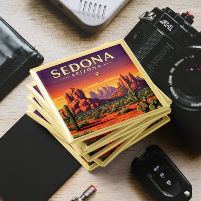 Vintage Sedona Arizona Magnet (Creator Uploaded)