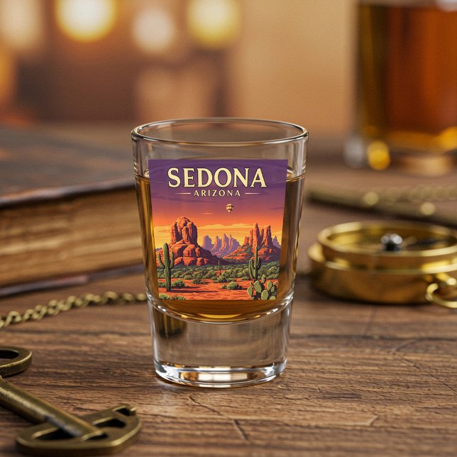 Vintage Sedona Arizona Shot Glass (Creator Uploaded)
