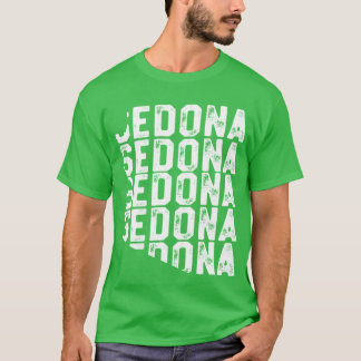 Vintage Sedona Vacation Shirt Arizona State Geogra