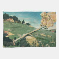 Vintage See Saw Margery Daw, Jessie Willcox Smith