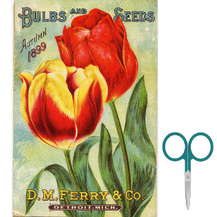 Vintage Seed Catalogue D.M. Ferry Autumn 1899 Tissue Paper