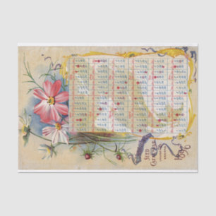 Vintage Seed Catalogue F. Barteldes and Co 1896 Tissue Paper