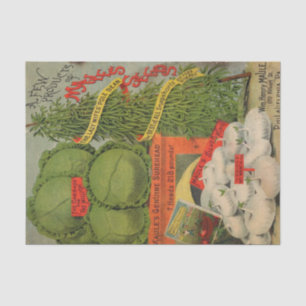 Vintage Seed Catalogue Maule's Seeds Tissue Paper