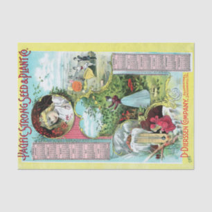 Vintage Seed Catalogue Pacific Strong Seed and Pla Tissue Paper