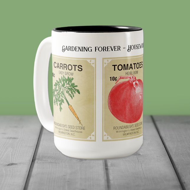 Vintage Seed Packet Gardener's Mug (Creator Uploaded)