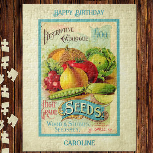 Vintage Seed Packet  Jigsaw Puzzle