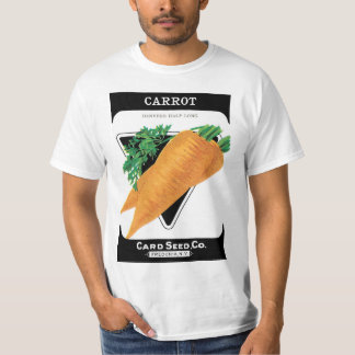 Vintage Seed Packet Label Art, Danvers Carrots T-Shirt
