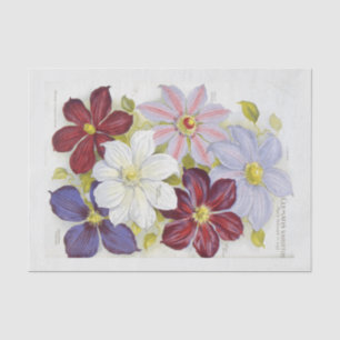 Vintage Seeds Packet Inspired Decoupage Tissue Paper