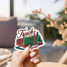 Vintage Semi-Truck Funny 