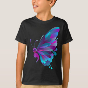 Vintage Semicolon Butterfly Semi-colon Tattoo Ment T-Shirt