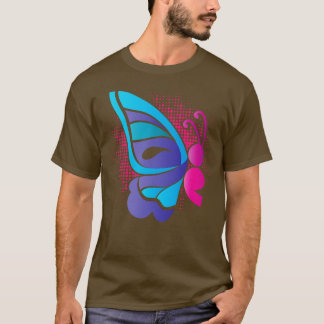 Vintage Semicolon Butterfly SemiColon Mental Healt T-Shirt
