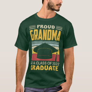 Vintage Senior 22 Proud Grandma Of A Class Of 2022 T-Shirt