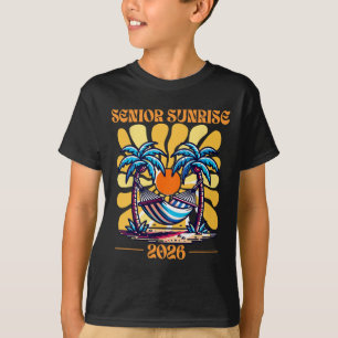 Vintage Senior Sunrise 2026 Seniors Of Cl Graduati T-Shirt