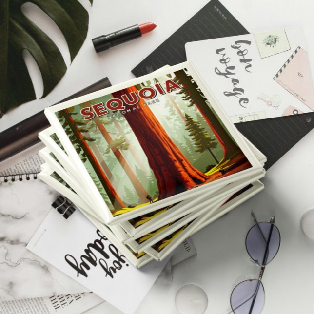 Vintage Sequoia National Park Magnet (Creator Uploaded)