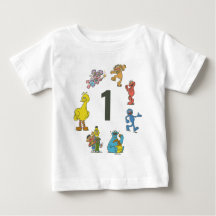 Vintage Sesame Street Characters Birthday
