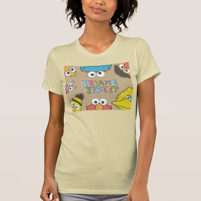 Vintage Sesame Street Pals T-Shirt (Front)