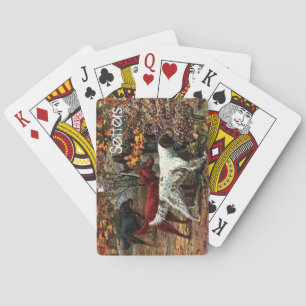 Vintage Setters Playing Cards