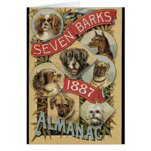Vintage - Seven Barks Almanac 1887,