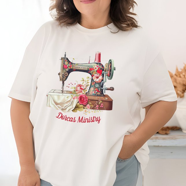 Vintage Sewing Machine T-Shirt (Creator Uploaded)