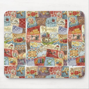 Vintage Sewing Mouse Pad! Pad