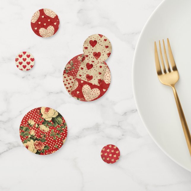 Vintage shabby chic  confetti (Group)