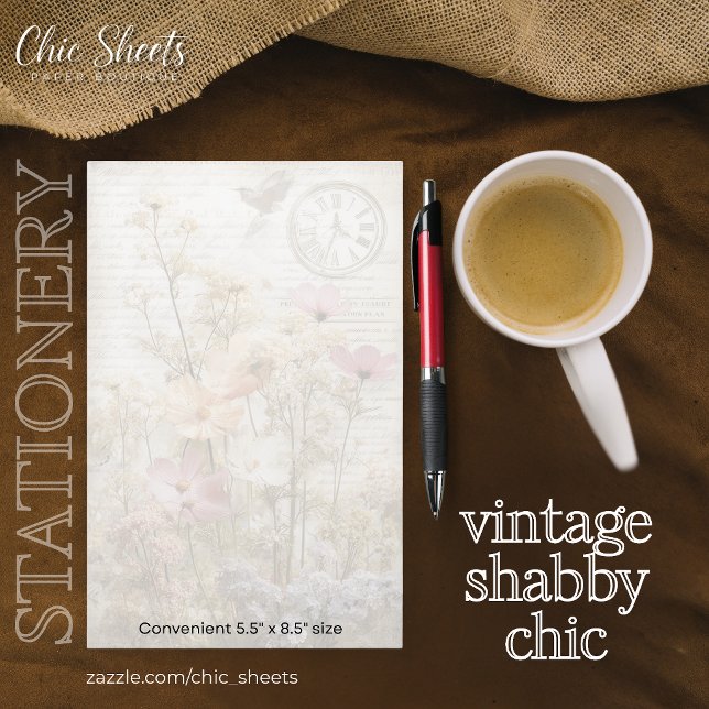 Vintage Shabby Chic Design Stationery (Creator Uploaded)