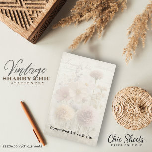 Vintage Shabby Chic European Inspired Stationery