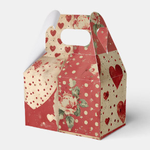 Vintage shabby chic favour box