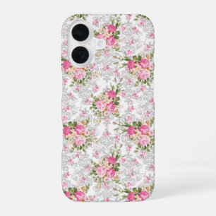 Vintage Shabby Flowers iPhone 16 Case