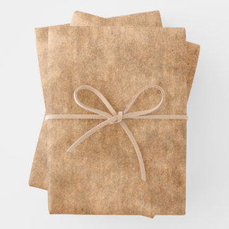 Vintage Shaded Edge Background Wrapping Paper Sheet