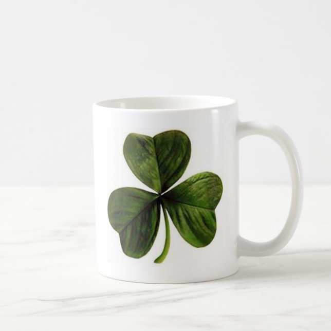 Vintage Shamrock Mug (Right)