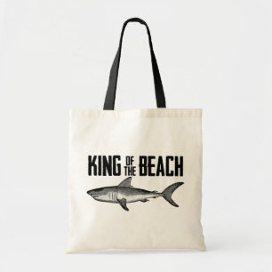 Vintage Shark Beach King Tote Bag