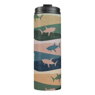 VINTAGE SHARK WAVE THERMAL TUMBLER