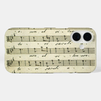 Vintage Sheet Music, Antique Musical Score 1810 iPhone 16 Case