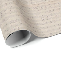 Vintage sheet music note musician musical keychain