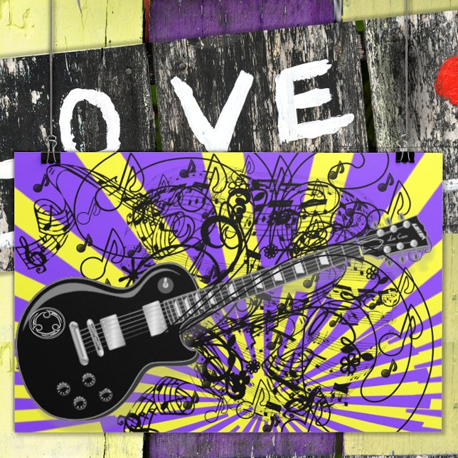 Vintage Sheet Music Rock N Roll Poster (Creator Uploaded)