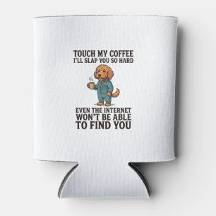 Vintage Sheltie Dog I Love My Bruiser Retro Design Can Cooler