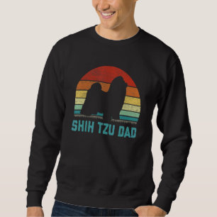 Vintage Shih Tzu Dad Dog Sweatshirt
