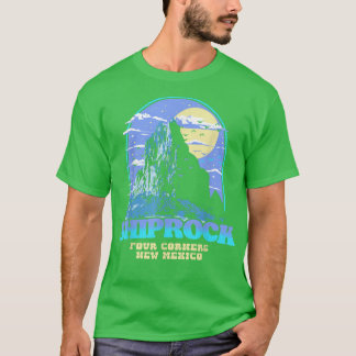 Vintage Shiprock New Mexico Graphic - Four Corners T-Shirt