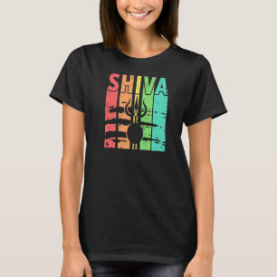 Vintage Shiva Hindu Hinduism Buddhism India Religi T-Shirt