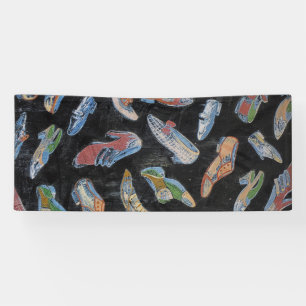 vintage shoe shop banner