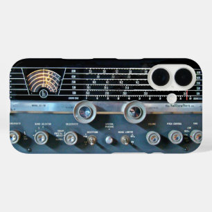Vintage Short Wave Radio Receiver iPhone 16 Case