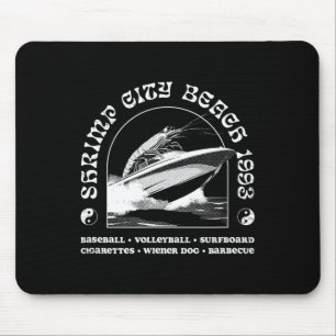 Vintage Shrimp City Beach 1993 Music Rock Shrimp S Mouse Pad