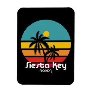Vintage Siesta Key Florida Magnet