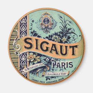 Vintage Sigaut Advertisement Magnet