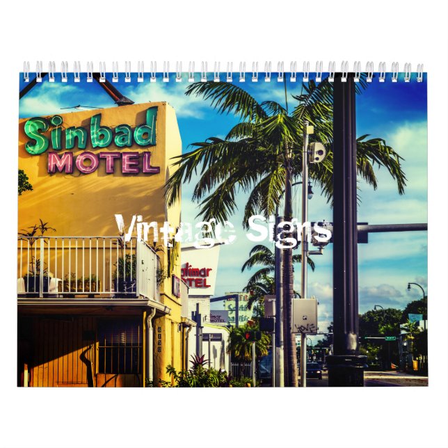 Vintage Sign Calendar (Cover)